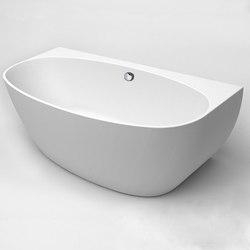 Eviva Jasmine 60 Inch Free-Standing White Acrylic Bathtub Bathtub Eviva
